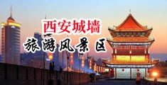 美女摸逼逼网中国陕西-西安城墙旅游风景区